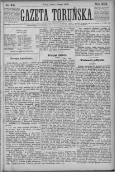 Gazeta Toruńska 1879, R. 13 nr 29