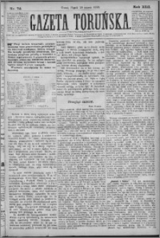 Gazeta Toruńska 1879, R. 13 nr 72