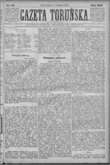 Gazeta Toruńska 1879, R. 13 nr 84