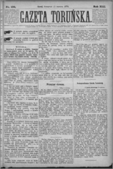 Gazeta Toruńska 1879, R. 13 nr 134