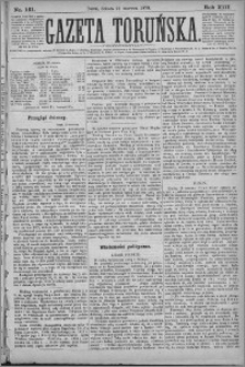 Gazeta Toruńska 1879, R. 13 nr 141