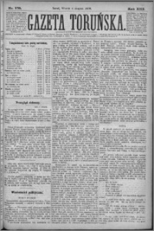 Gazeta Toruńska 1879, R. 13 nr 179