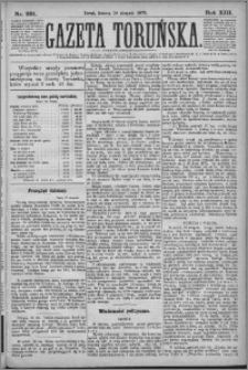 Gazeta Toruńska 1879, R. 13 nr 201
