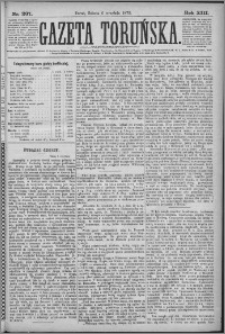Gazeta Toruńska 1879, R. 13 nr 207