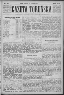 Gazeta Toruńska 1879, R. 13 nr 211