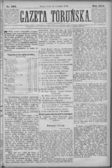 Gazeta Toruńska 1879, R. 13 nr 222