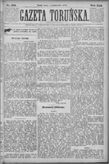 Gazeta Toruńska 1879, R. 13 nr 228