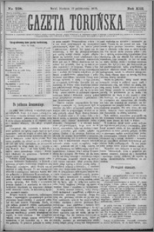 Gazeta Toruńska 1879, R. 13 nr 238