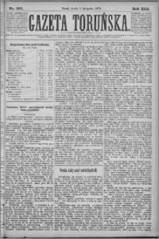 Gazeta Toruńska 1879, R. 13 nr 257