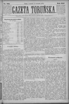 Gazeta Toruńska 1879, R. 13 nr 264