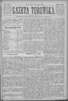 Gazeta Toruńska 1879, R. 13 nr 275