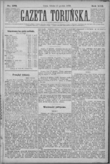 Gazeta Toruńska 1879, R. 13 nr 289