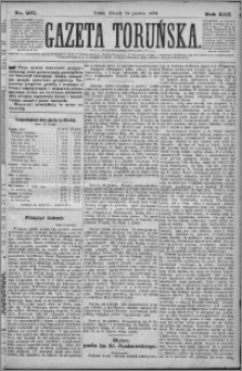 Gazeta Toruńska 1879, R. 13 nr 297