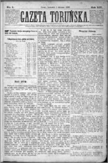 Gazeta Toruńska 1880, R. 14 nr 1