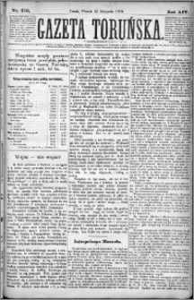 Gazeta Toruńska 1880, R. 14 nr 270