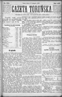 Gazeta Toruńska 1880, R. 14 nr 274