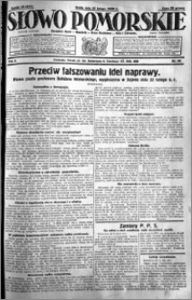 Słowo Pomorskie 1929.02.27 R.9 nr 48