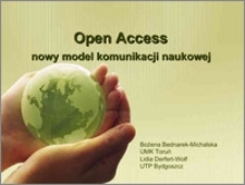 Open Access - nowy model komunikacji naukowej