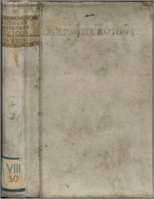 Pommersche Genealogien. Bd. 5, Die Genealogien der Greifswalder Rathsmitglieder : von 1382-1647