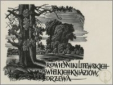 Rówienniki litewskich wielkich kniaziów drzewa