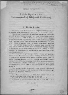 Zbiór rycin i nut Uniwersyteckiej Biblioteki Publicznej