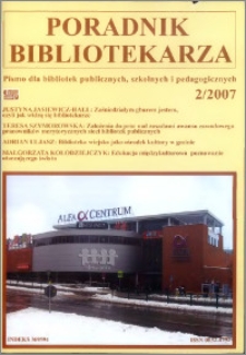 Poradnik Bibliotekarza 2007, nr 2