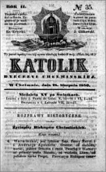 Katolik Dyecezyi Chełmińskiej 1850.08.28 nr 35