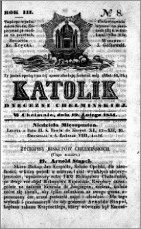 Katolik Dyecezyi Chełmińskiej 1851.02.19 nr 8