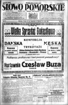 Słowo Pomorskie 1929.12.01 R.9 nr 278