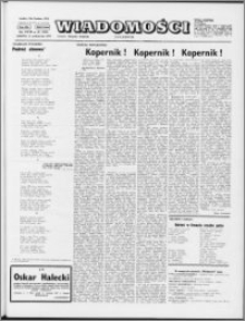 Wiadomości, R. 28 nr 42 (1438), 1973
