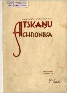 Atskaņu chronika : Ditleba Alnpeķes "Rīmju chronika"