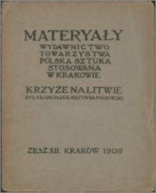 Sztuka Stosowana 1909, z. 12