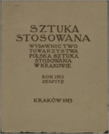 Sztuka Stosowana 1913, z. 17