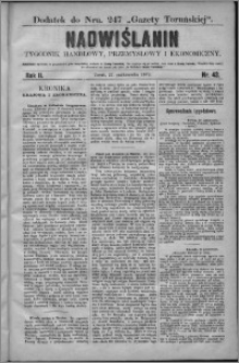 Nadwiślanin : tygodnik handlowy, przemysłowy i ekonomiczny 1874, R. 2 nr 42