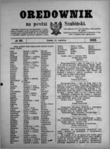 Orędownik na powiat Szubiński 1922.06.13 R.3 nr 46