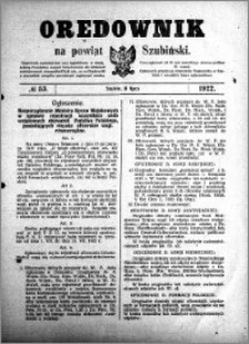 Orędownik na powiat Szubiński 1922.07.08 R.3 nr 53