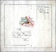 Plan von einem auf der Danziger Vorstadt belegenem Cämmereÿ Platz, so der Vorstäter Albrecht Rosanskÿ in Besitz hat