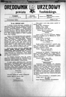 Orędownik Urzędowy powiatu Szubińskiego 1924.07.09 R.5 nr 53