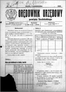 Orędownik Urzędowy powiatu Szubińskiego 1924.10.04 R.5 nr 76