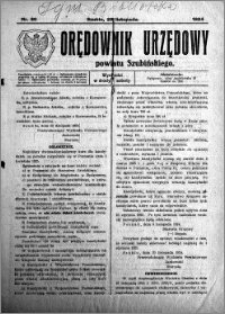 Orędownik Urzędowy powiatu Szubińskiego 1924.11.29 R.5 nr 89