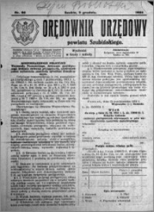 Orędownik Urzędowy powiatu Szubińskiego 1924.12.03 R.5 nr 90