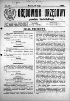 Orędownik Urzędowy powiatu Szubińskiego 1925.05.13 R.6 nr 26