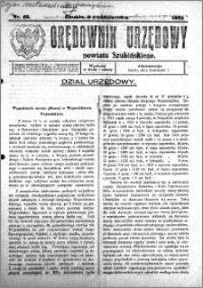 Orędownik Urzędowy powiatu Szubińskiego 1925.10.03 R.6 nr 62