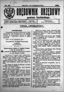 Orędownik Urzędowy powiatu Szubińskiego 1925.10.24 R.6 nr 68