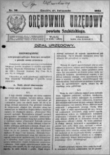 Orędownik Urzędowy powiatu Szubińskiego 1925.11.21 R.6 nr 76