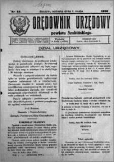 Orędownik Urzędowy powiatu Szubińskiego 1926.05.01 R.7 nr 35