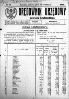 Orędownik Urzędowy powiatu Szubińskiego 1926.09.18 R.7 nr 75