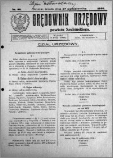 Orędownik Urzędowy powiatu Szubińskiego 1926.10.27 R.7 nr 86