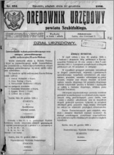 Orędownik Urzędowy powiatu Szubińskiego 1926.12.31 R.7 nr 104