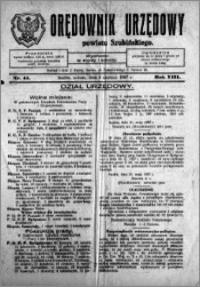 Orędownik Urzędowy powiatu Szubińskiego 1927.06.04 R.8 nr 44